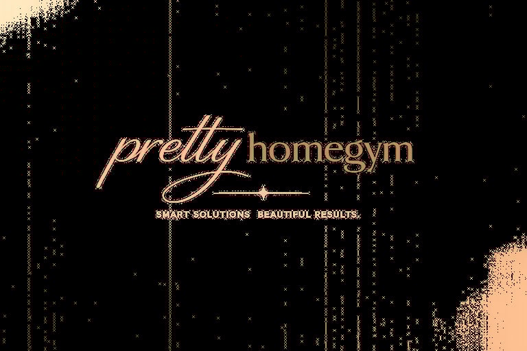 Pretty Homegym logo with tagline Smart Solutions Beautiful Results